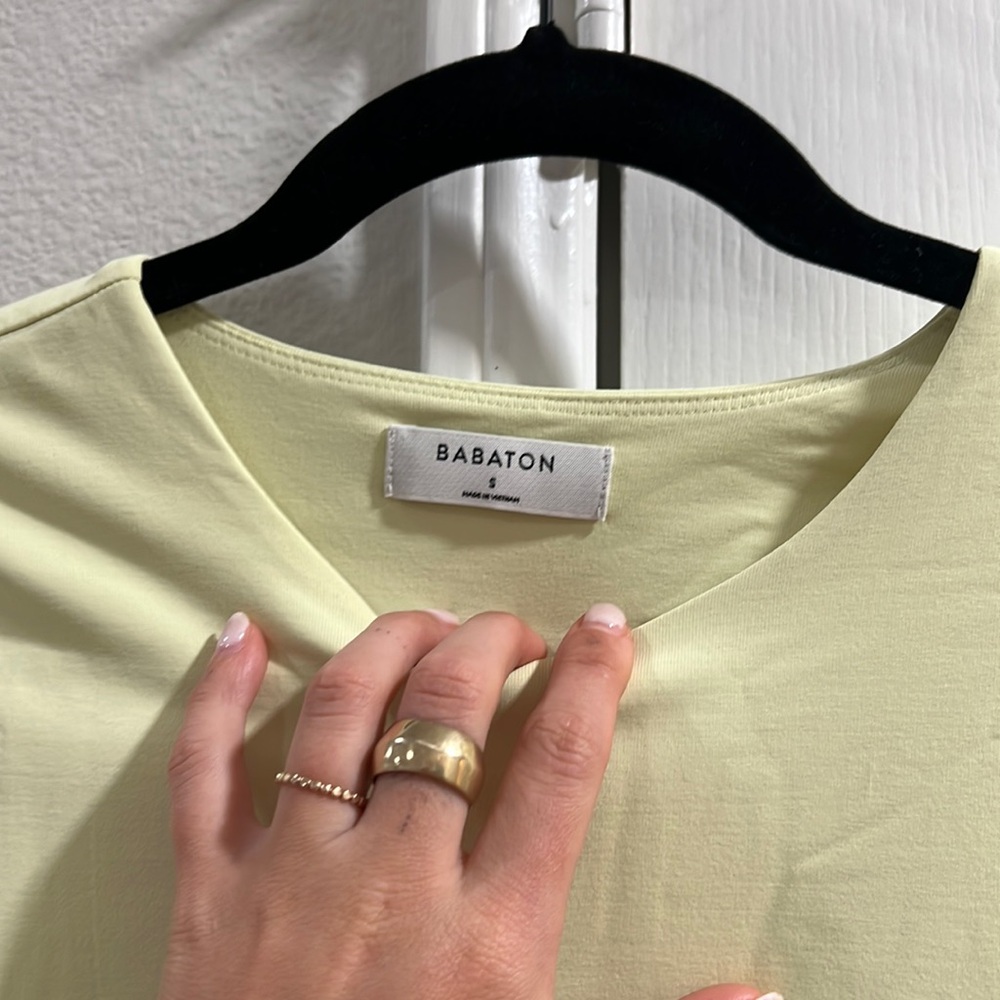 Babaton bodysuit - yellow